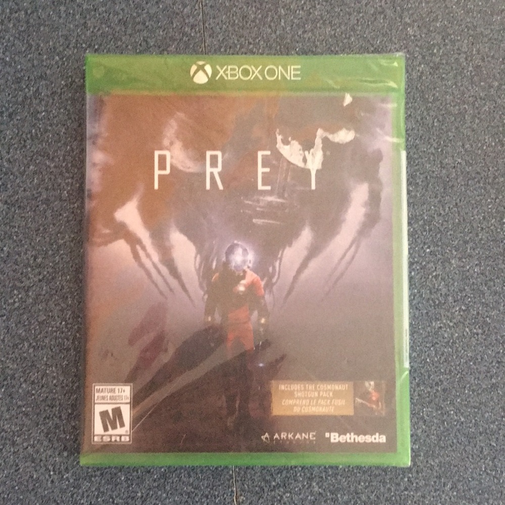 PREY Xbox One Factory Sealed copy.
